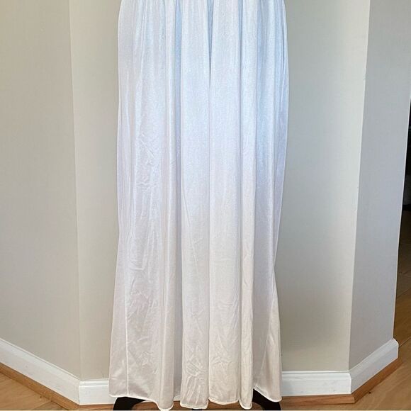 Cine Star Vintage Lace White Long Nightgown Medium - Picture 5 of 14